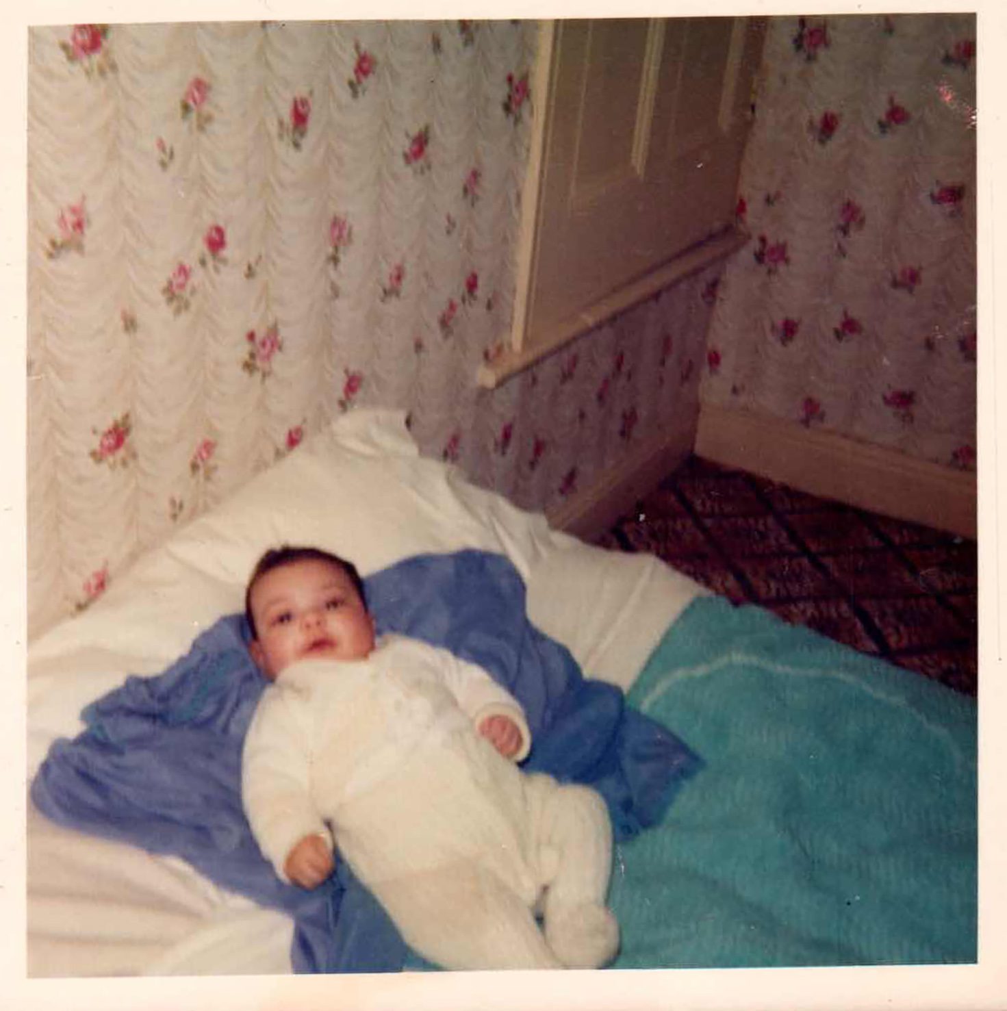 Rachel Burch as baby