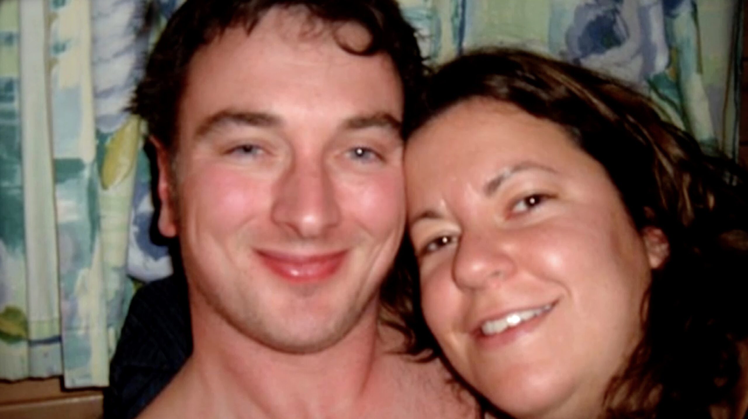 Ron Needham and Kelly Fitzgibbons in happier times