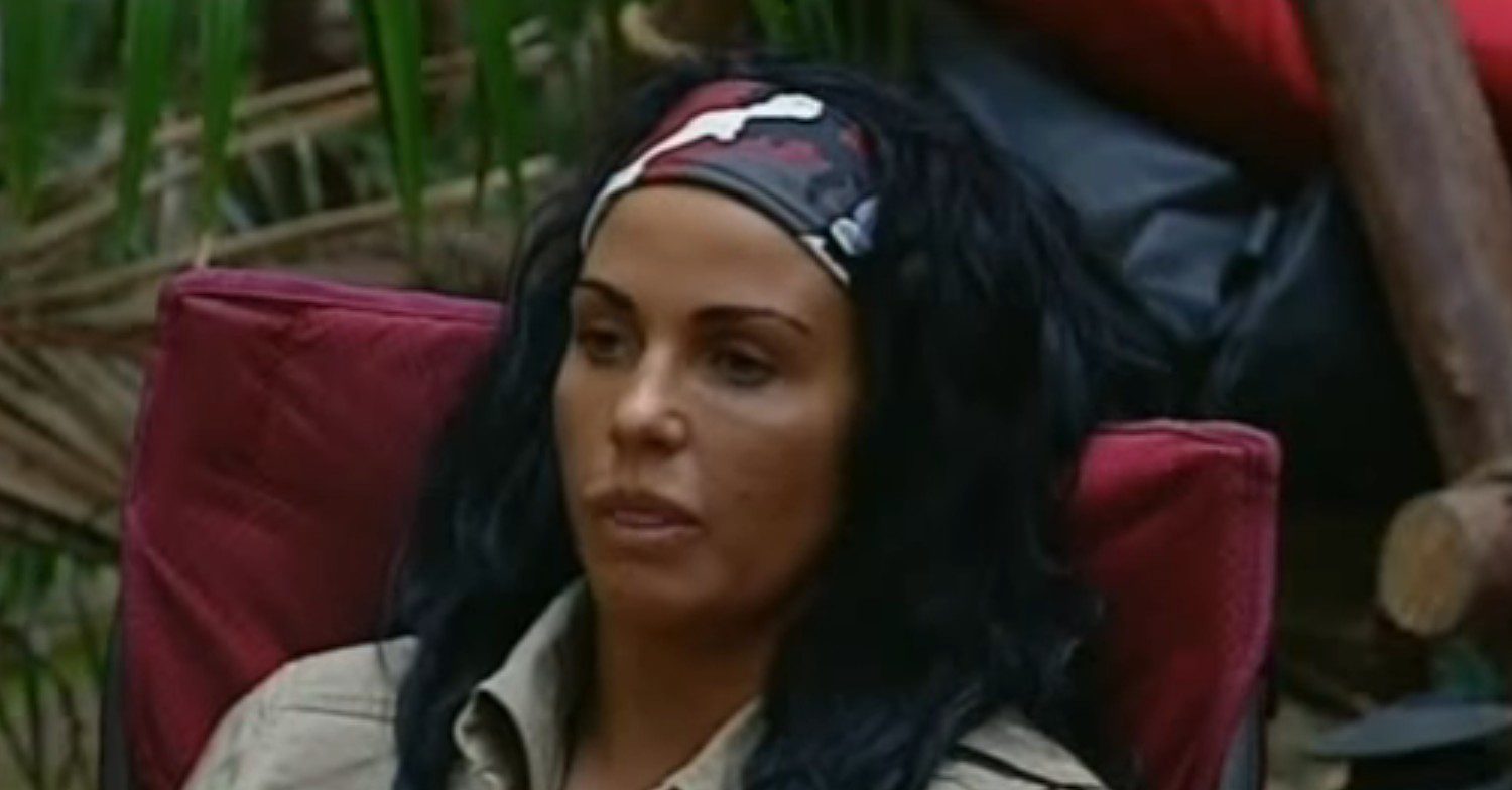 Katie Price on I'm A Celeb