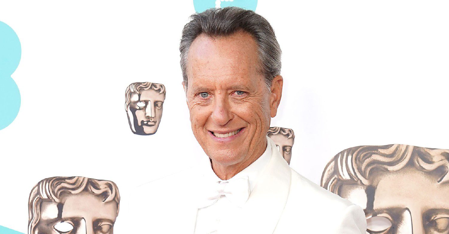 Richard E Grant smiling