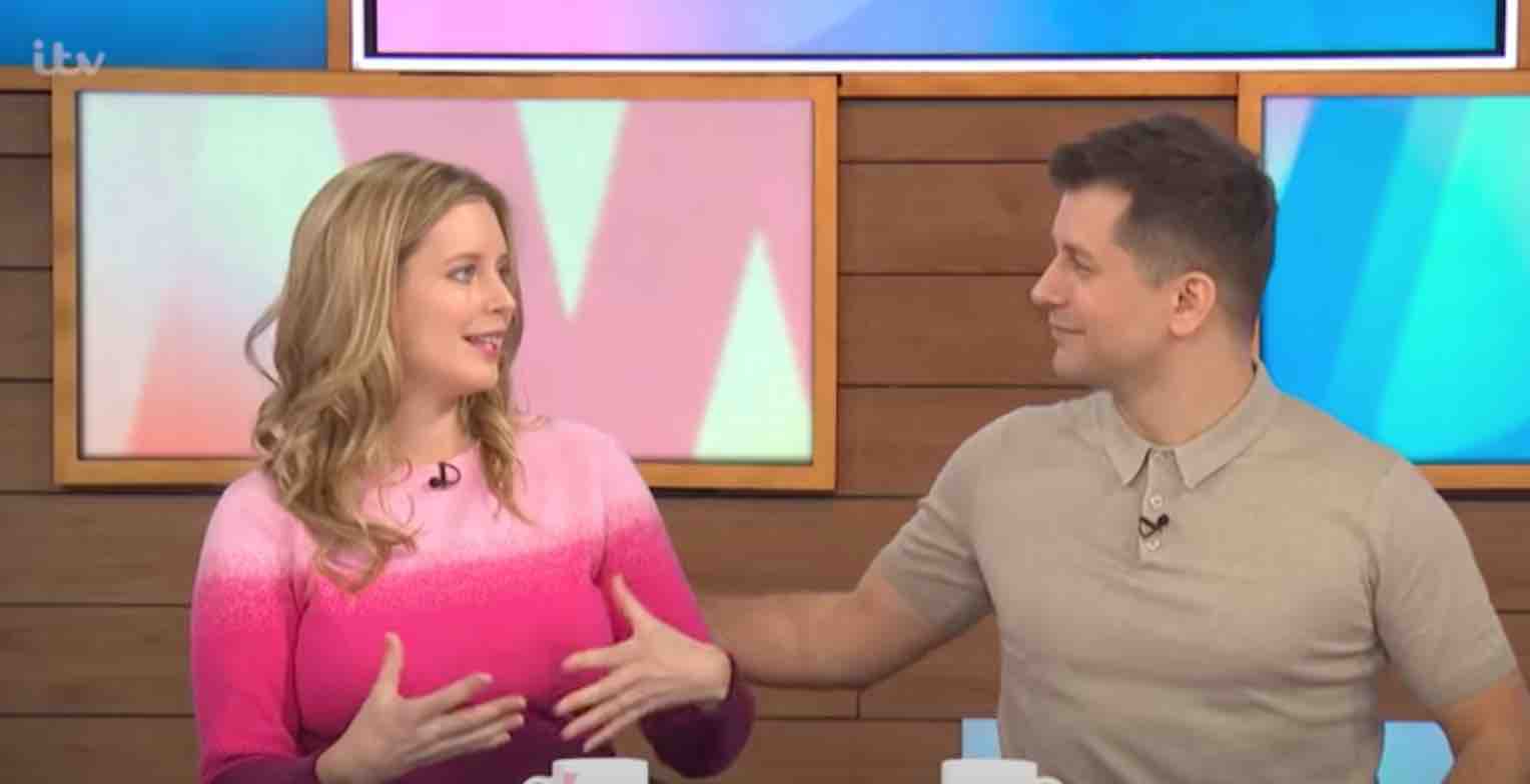 Rachel Riley and Pasha Kovalev on Loose women