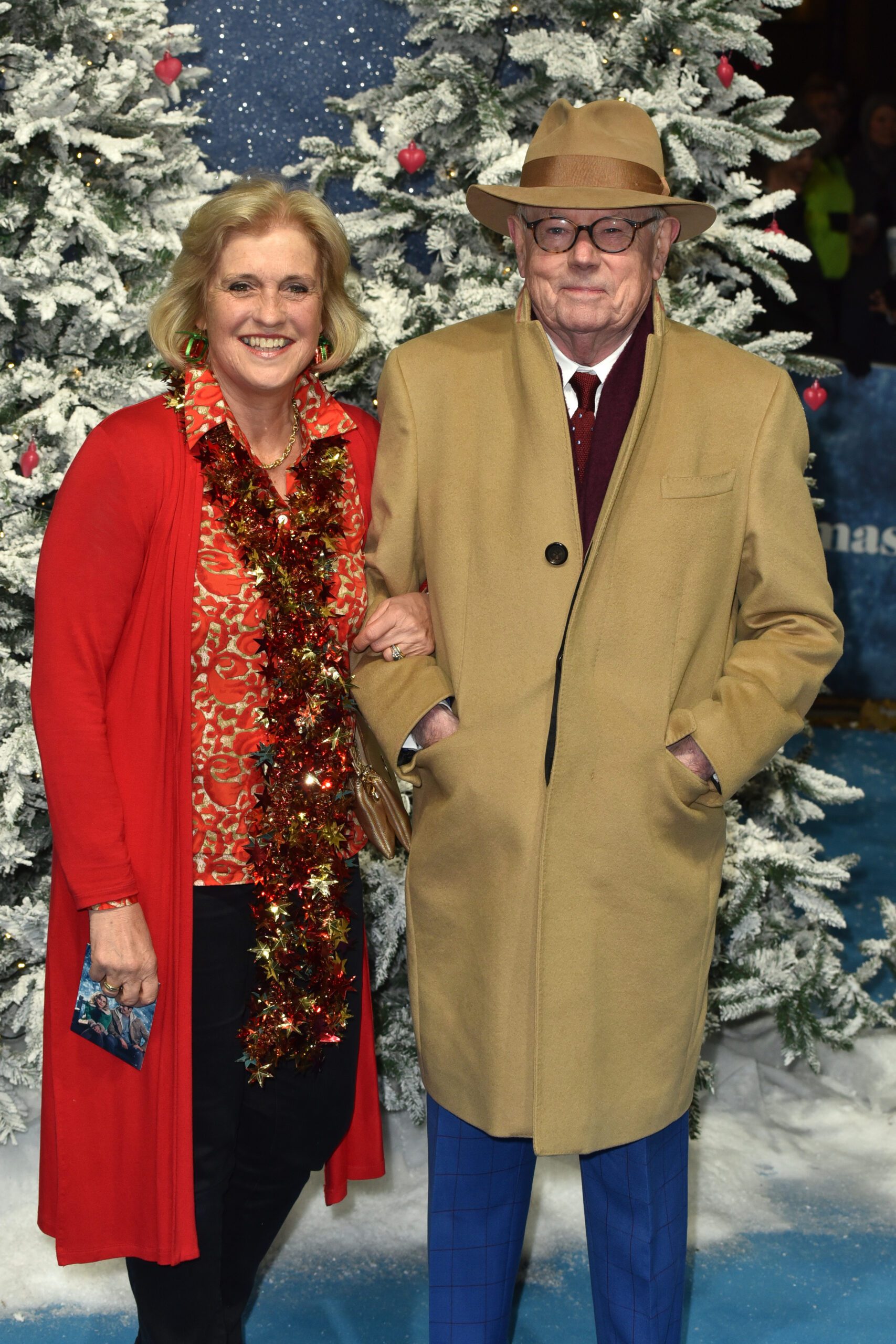 Michael Whitehall and wife Hilary Amanda Jane smiling 
