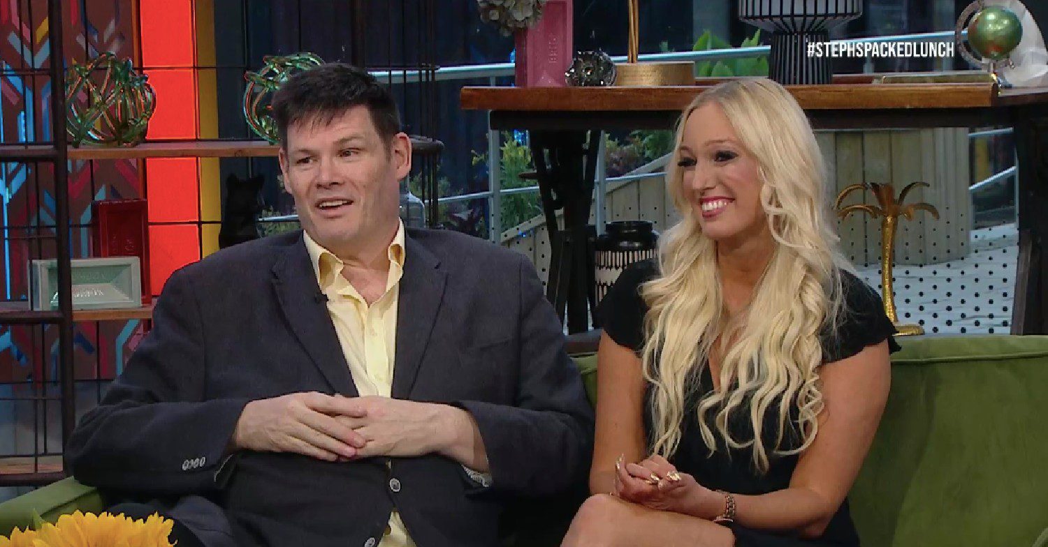 Mark Labbett and his girlfriend Hayley 