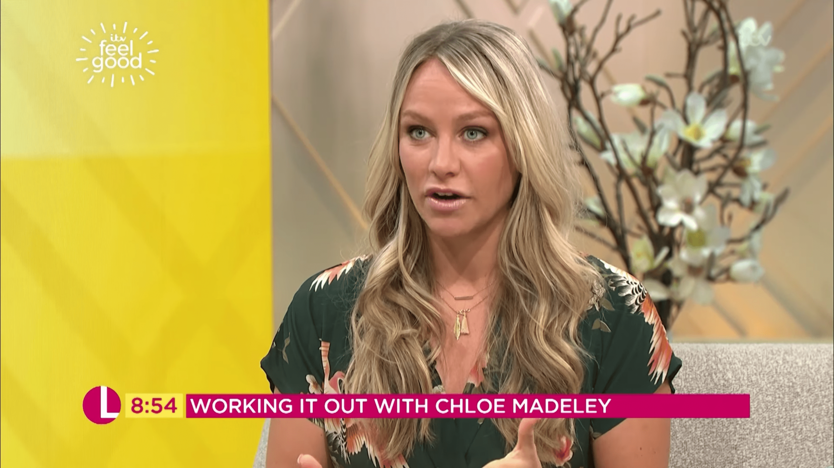 Chloe Madeley has packed her mum Judy Finnigan up in a row with Holly Willoughby (Credit: ITV/YouTube)