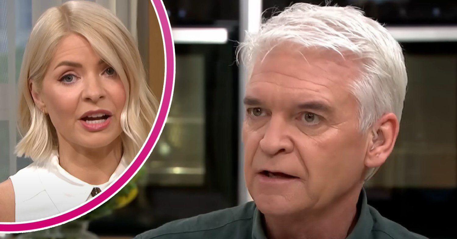 Holly Willoughby and Phillip Schofield on This Morning