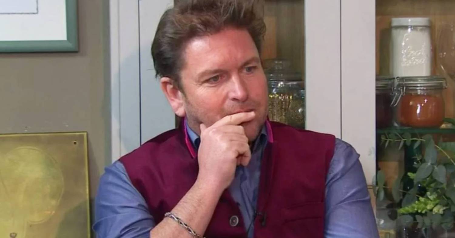 James Martin contemplates