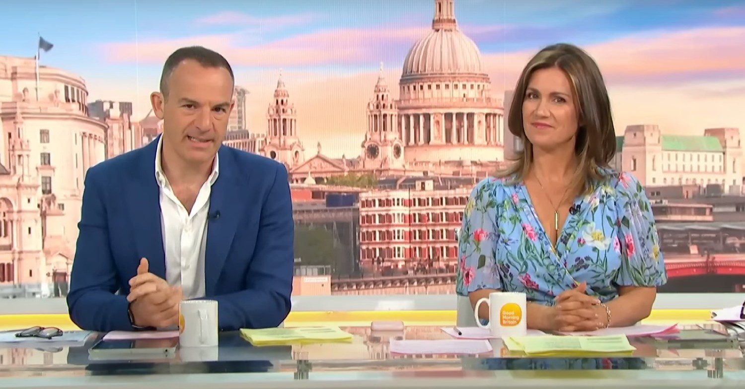 Martin Lewis and Susanna Reid 