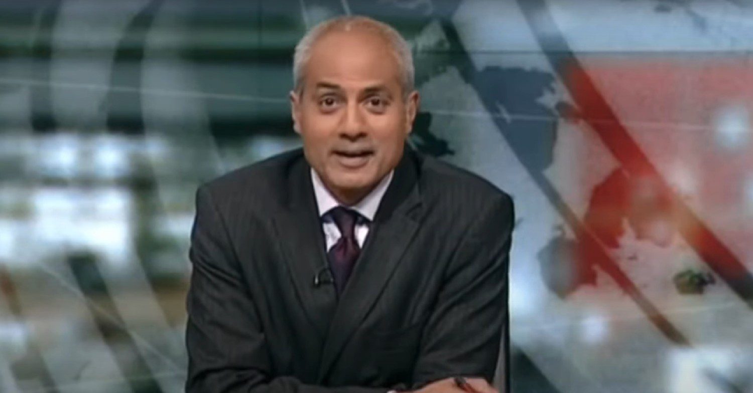 George Alagiah on BBC News