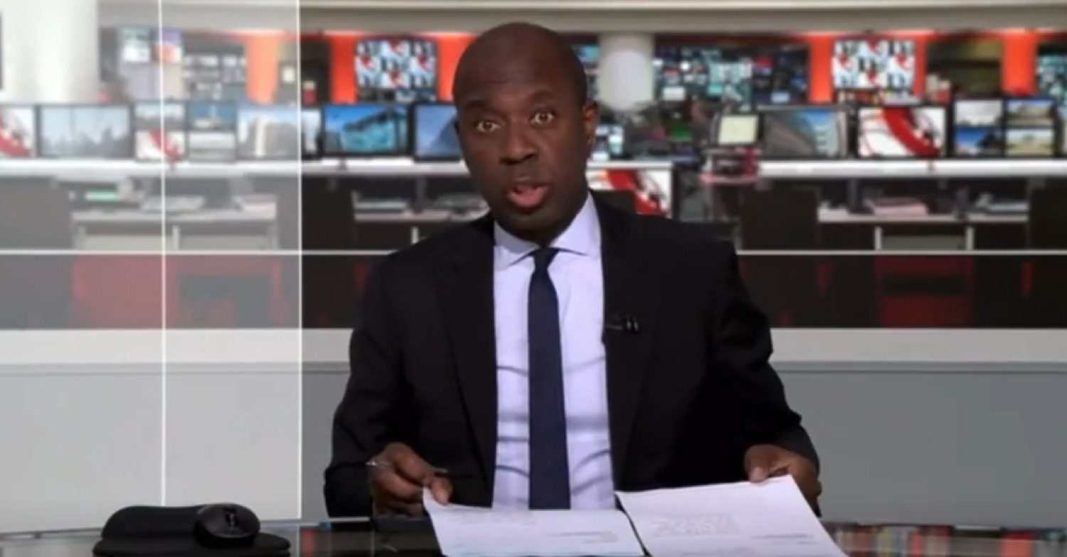 Clive Myrie on BBC News 