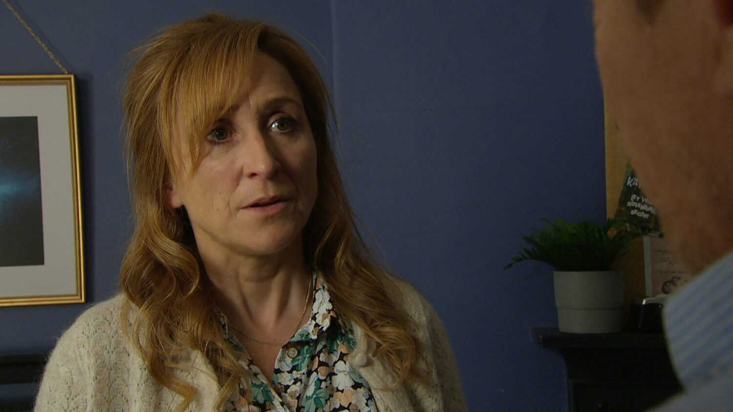 Laurel in Emmerdale spoilers looks terrified 