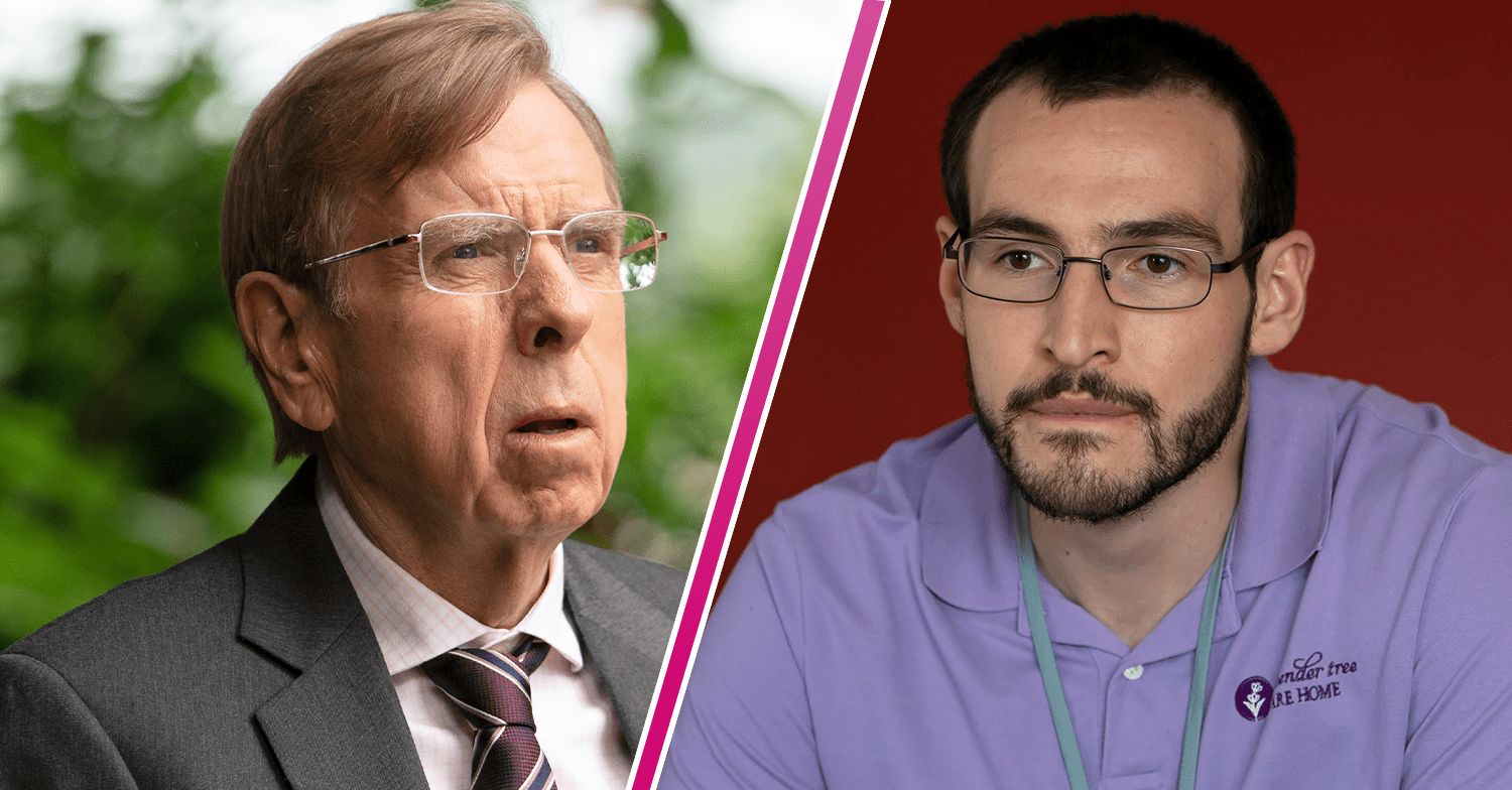 Timothy Spall and actor who plays Ben in The Sixth Commandment