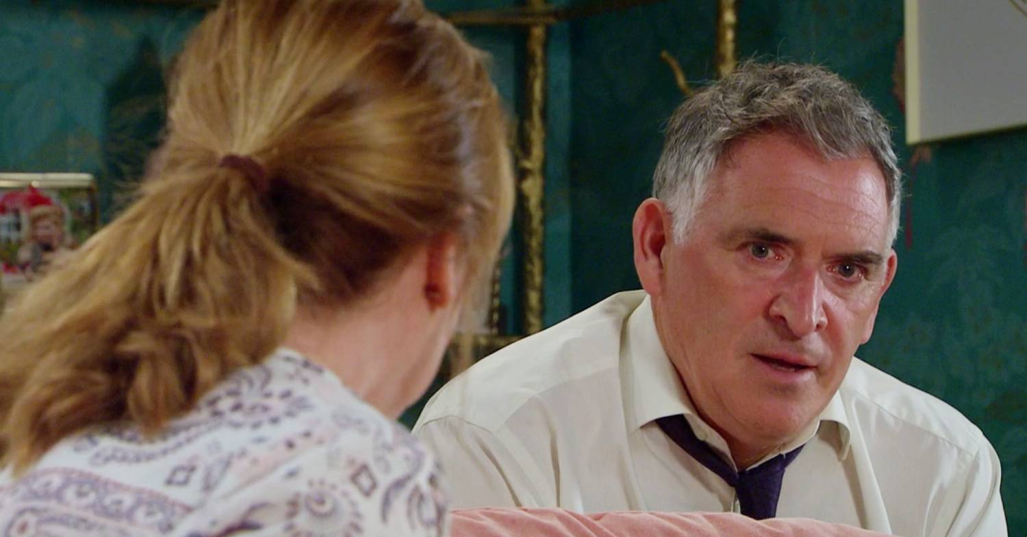 Bob looks devastated