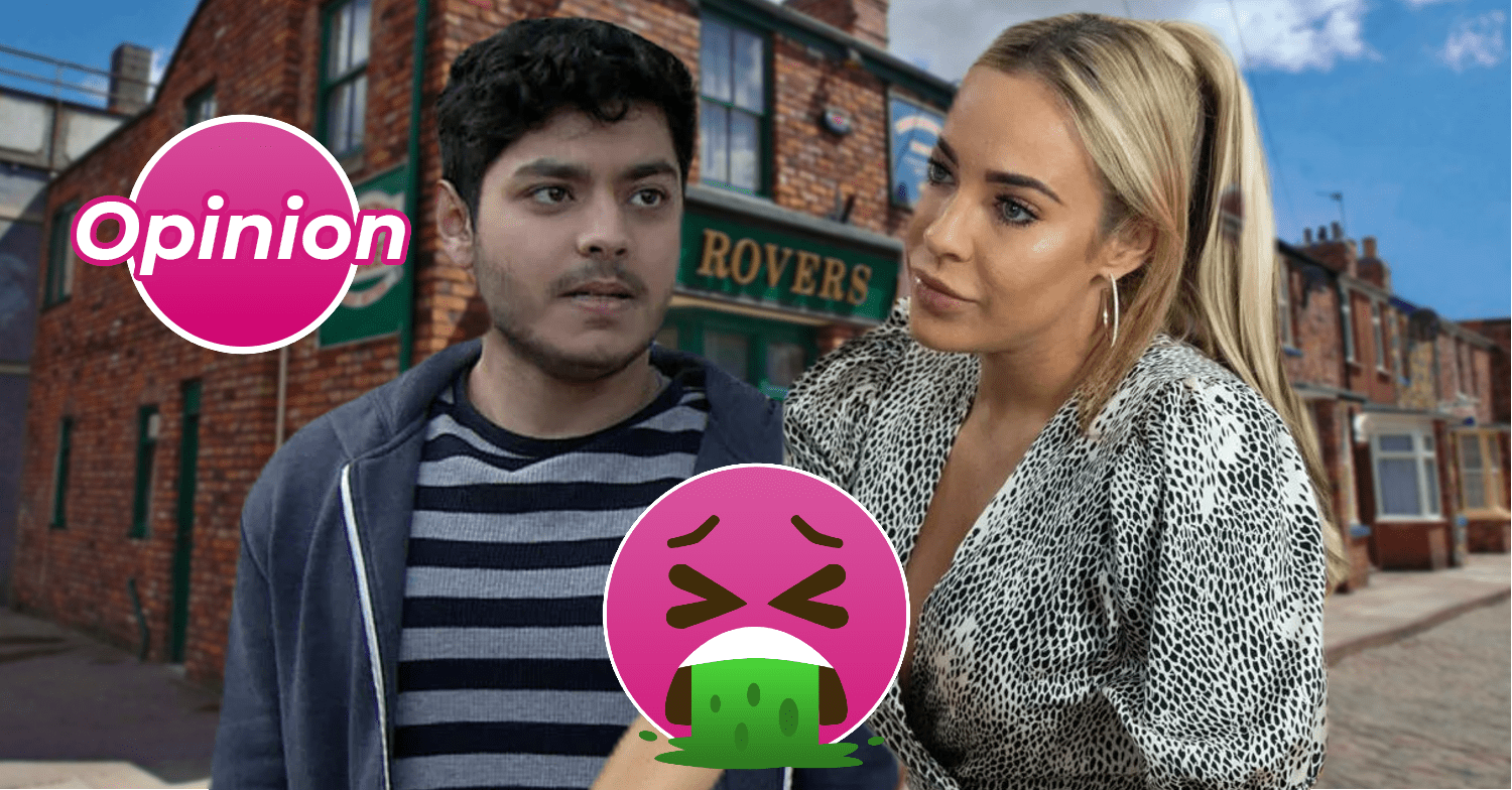 Coronation Street opinion on Aadi and Courtney comp image