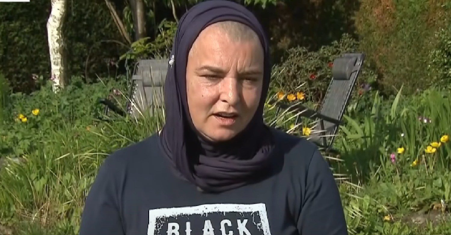 Sinead O'Connor speaking on GMB