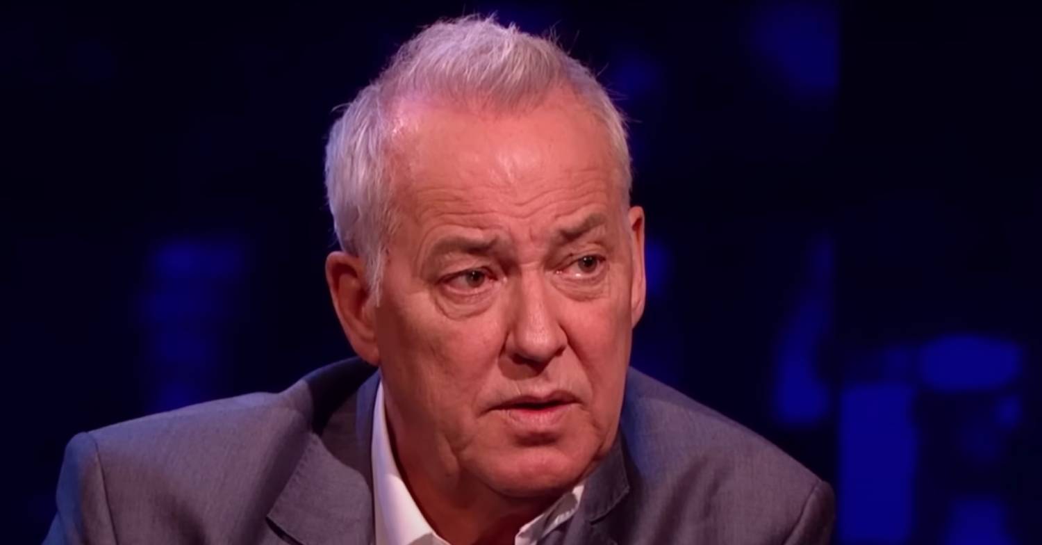 Michael Barrymore is interviewed