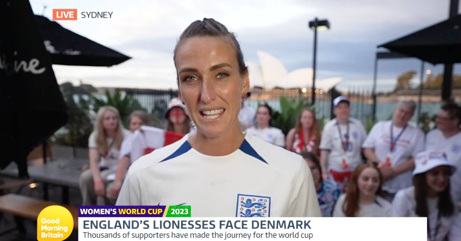 Jill Scott appears on GMB today