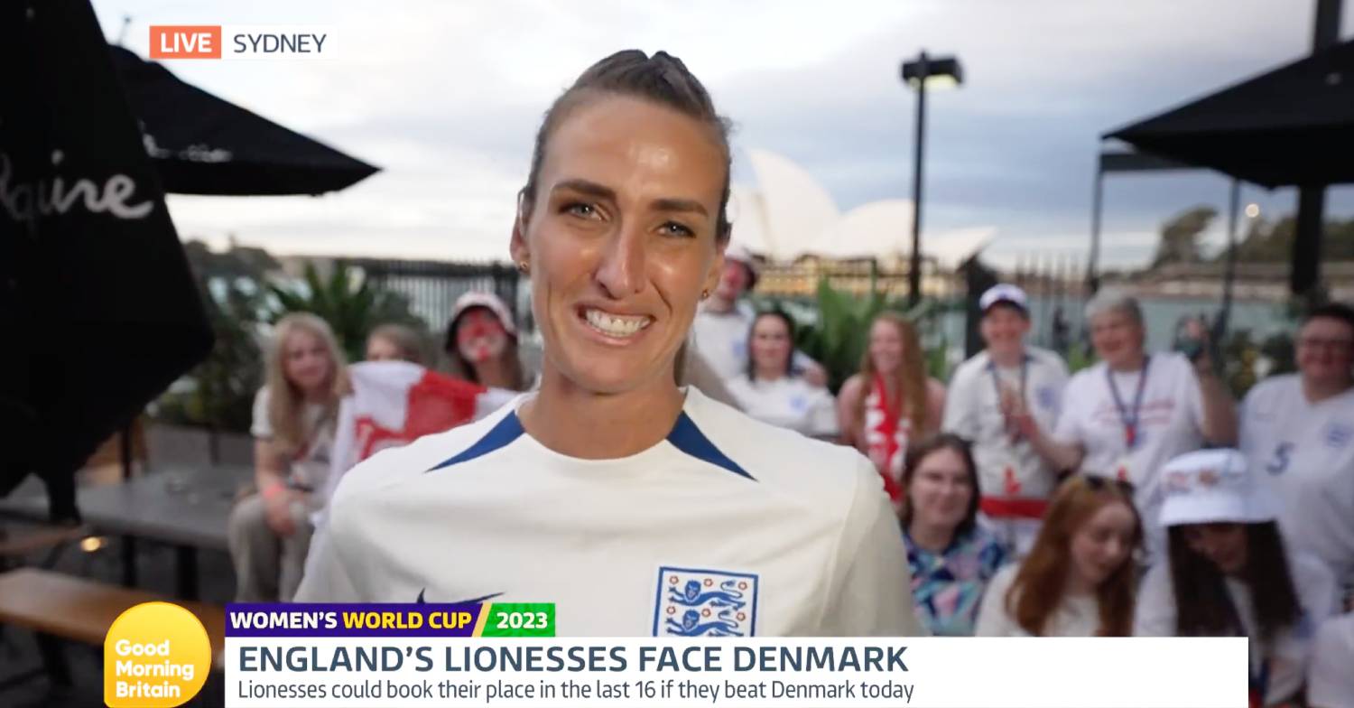 Jill Scott appears on GMB today