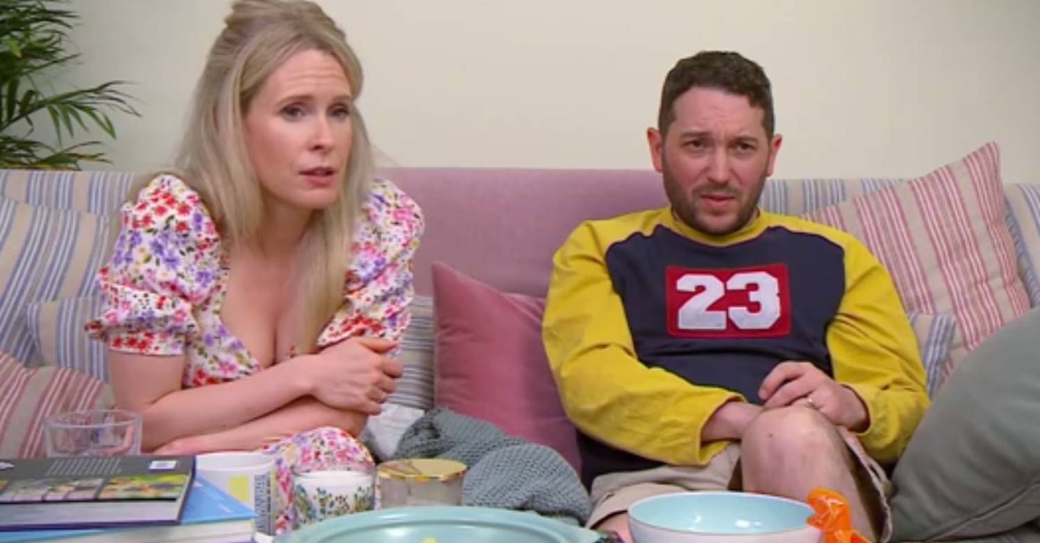 Lucy and Jon look unimpressed