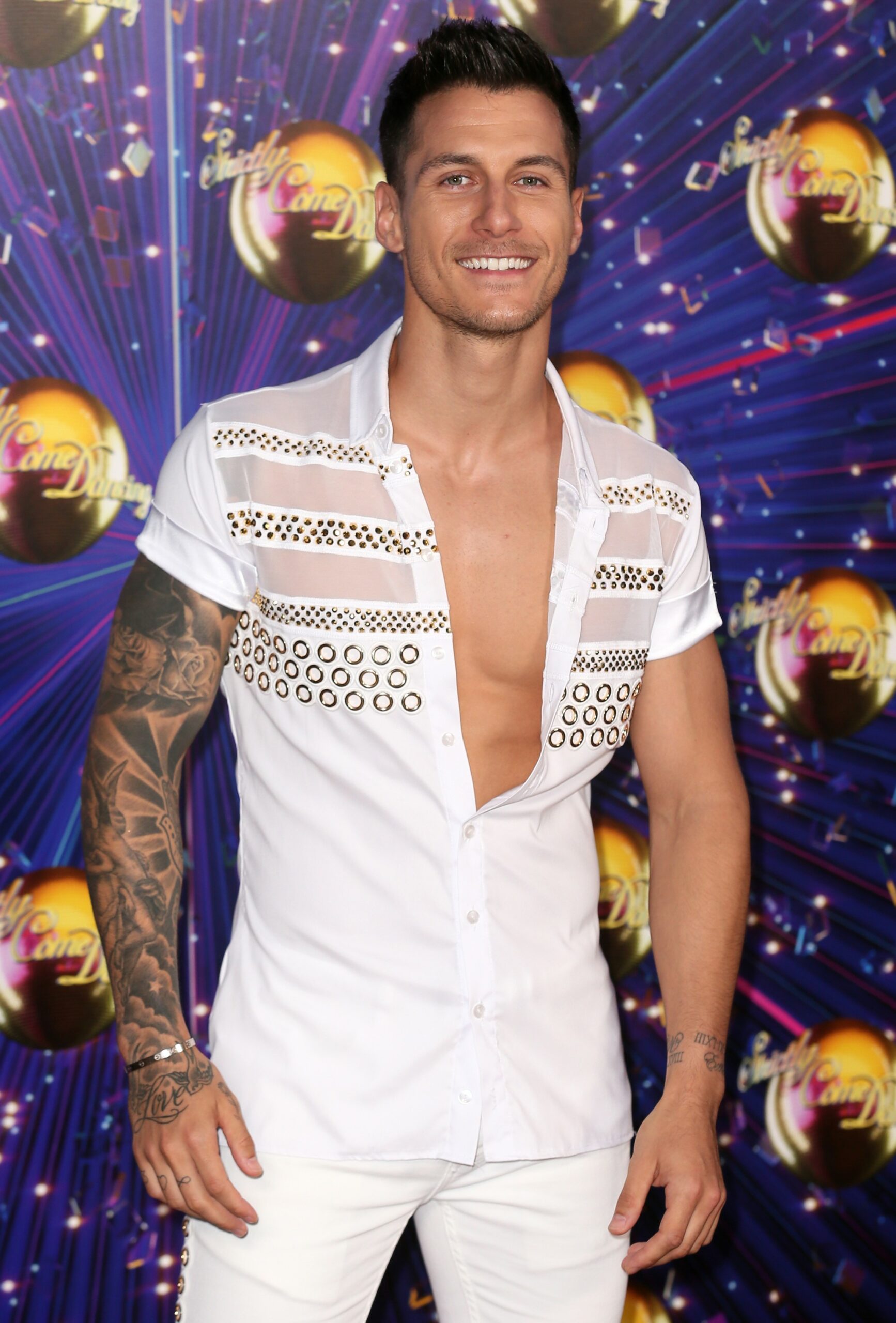 Gorka Marquez smiling at Strictly launch