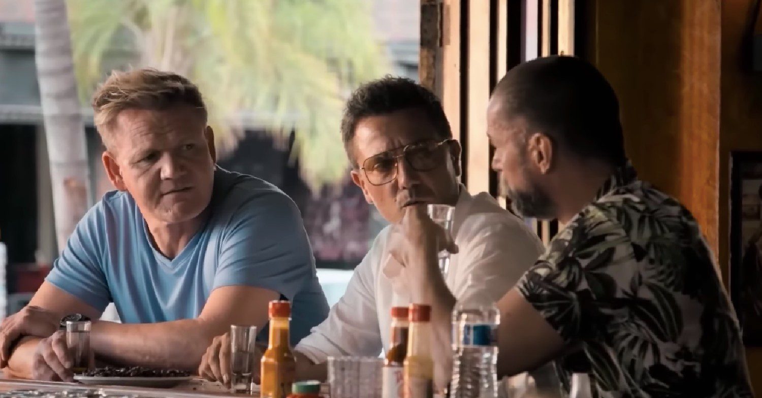 Gino, Fred and Gordon on their ITV show