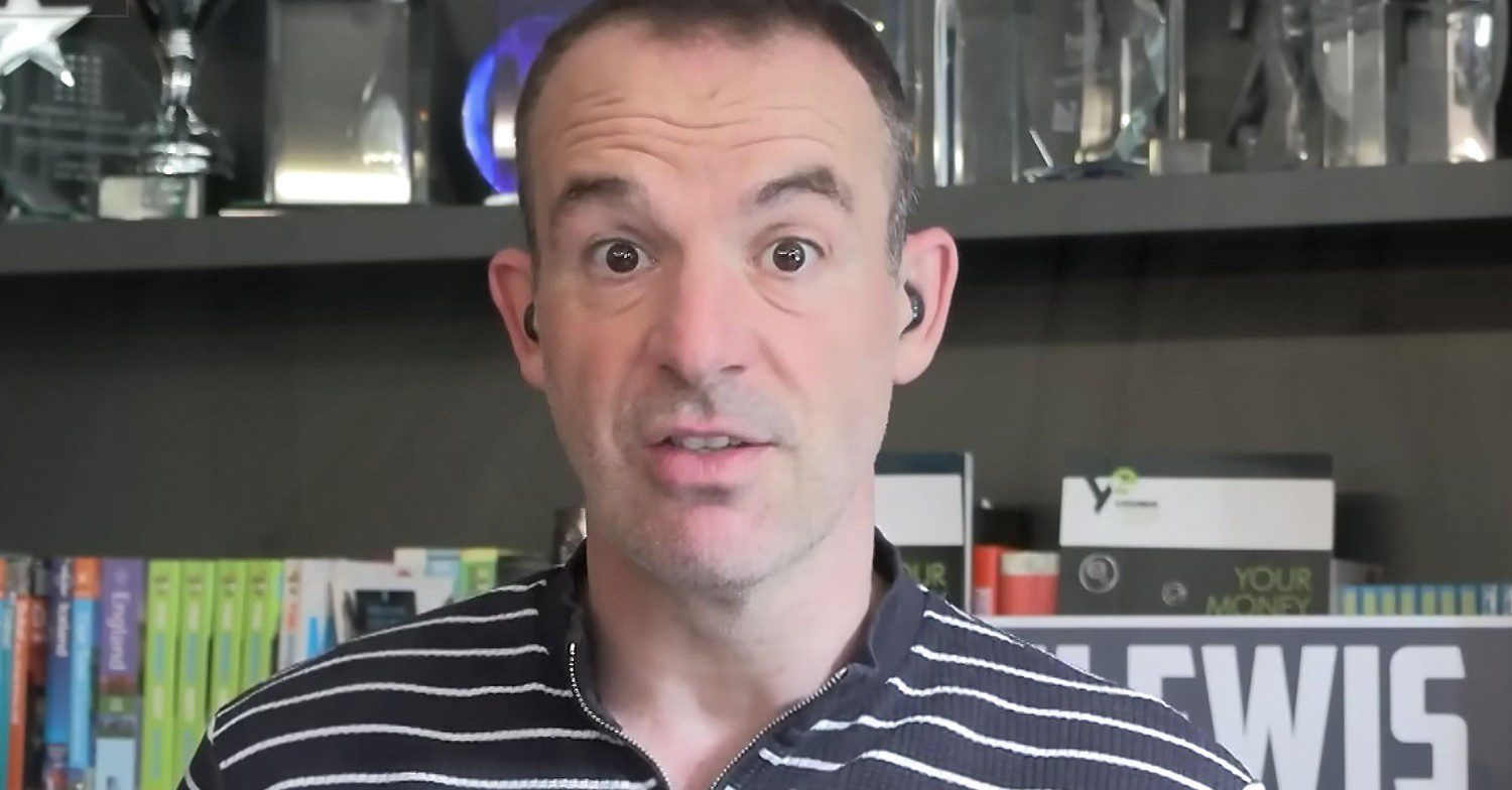 Martin Lewis looking shocked