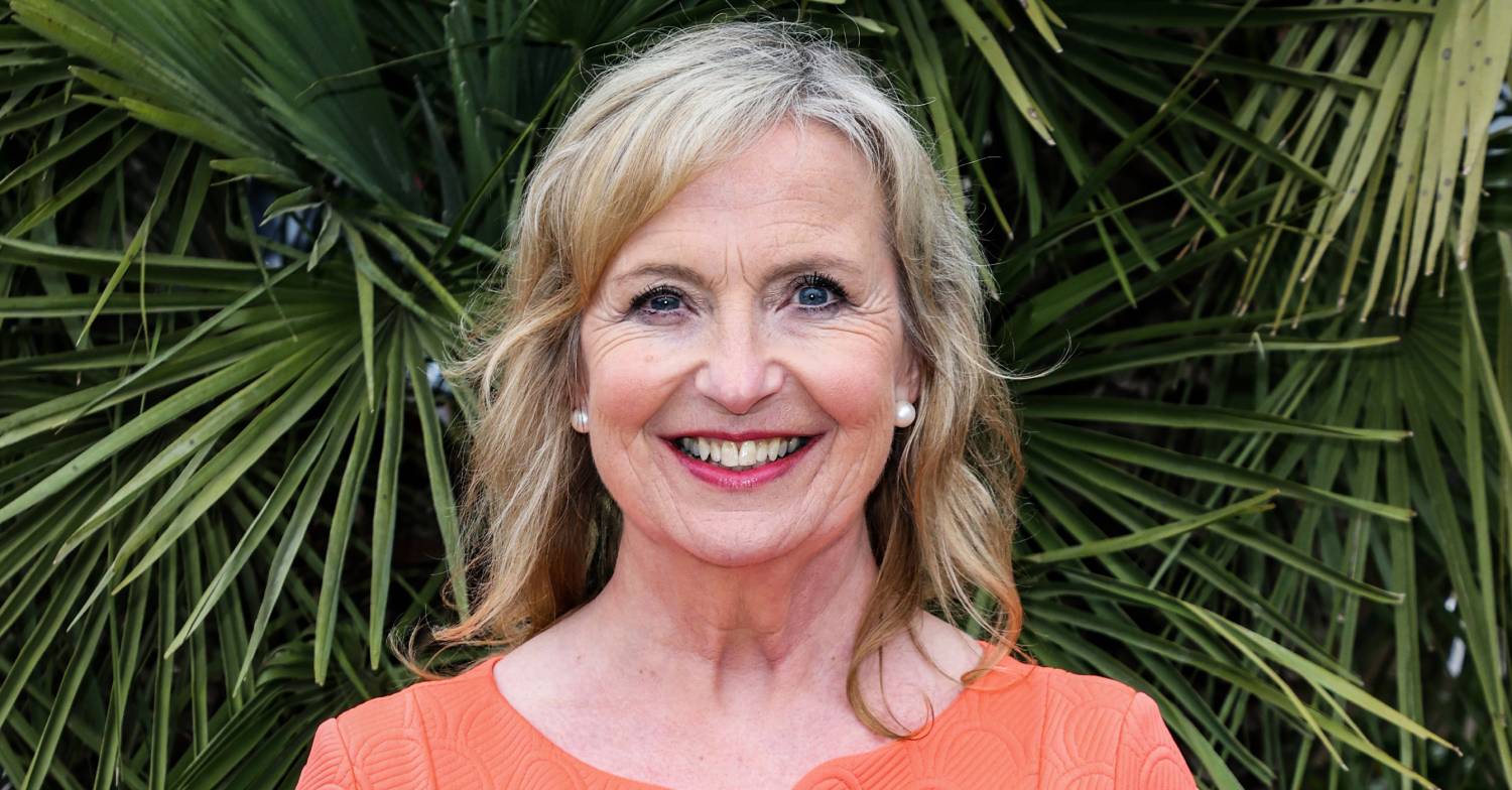 BBC Breakfast presenter Carol Kirkwood smiles at the camera