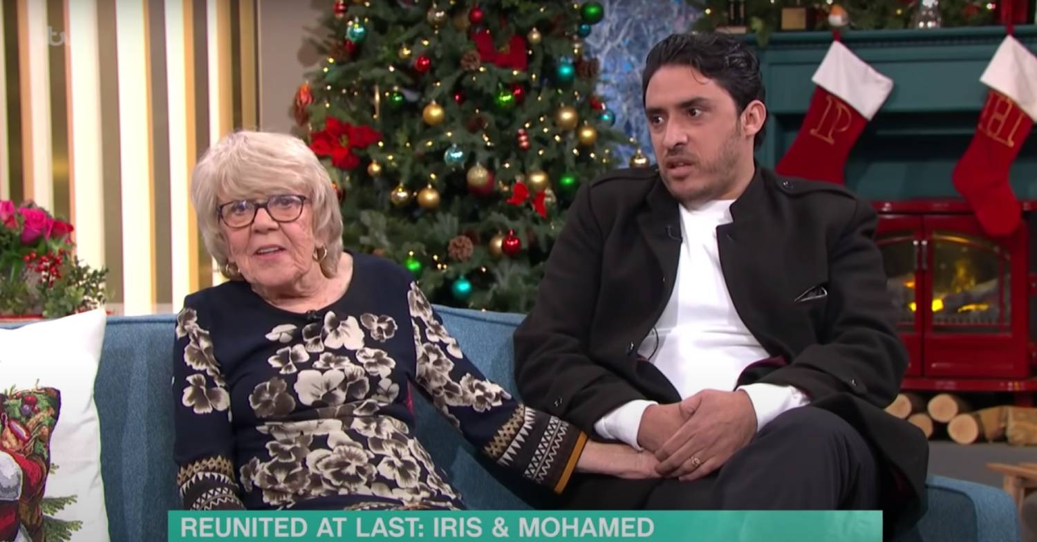 Iris Jones holds hands with her Egyptian toyboy