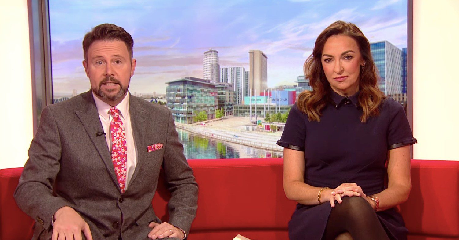 Jon and Sally on BBC Breakfast