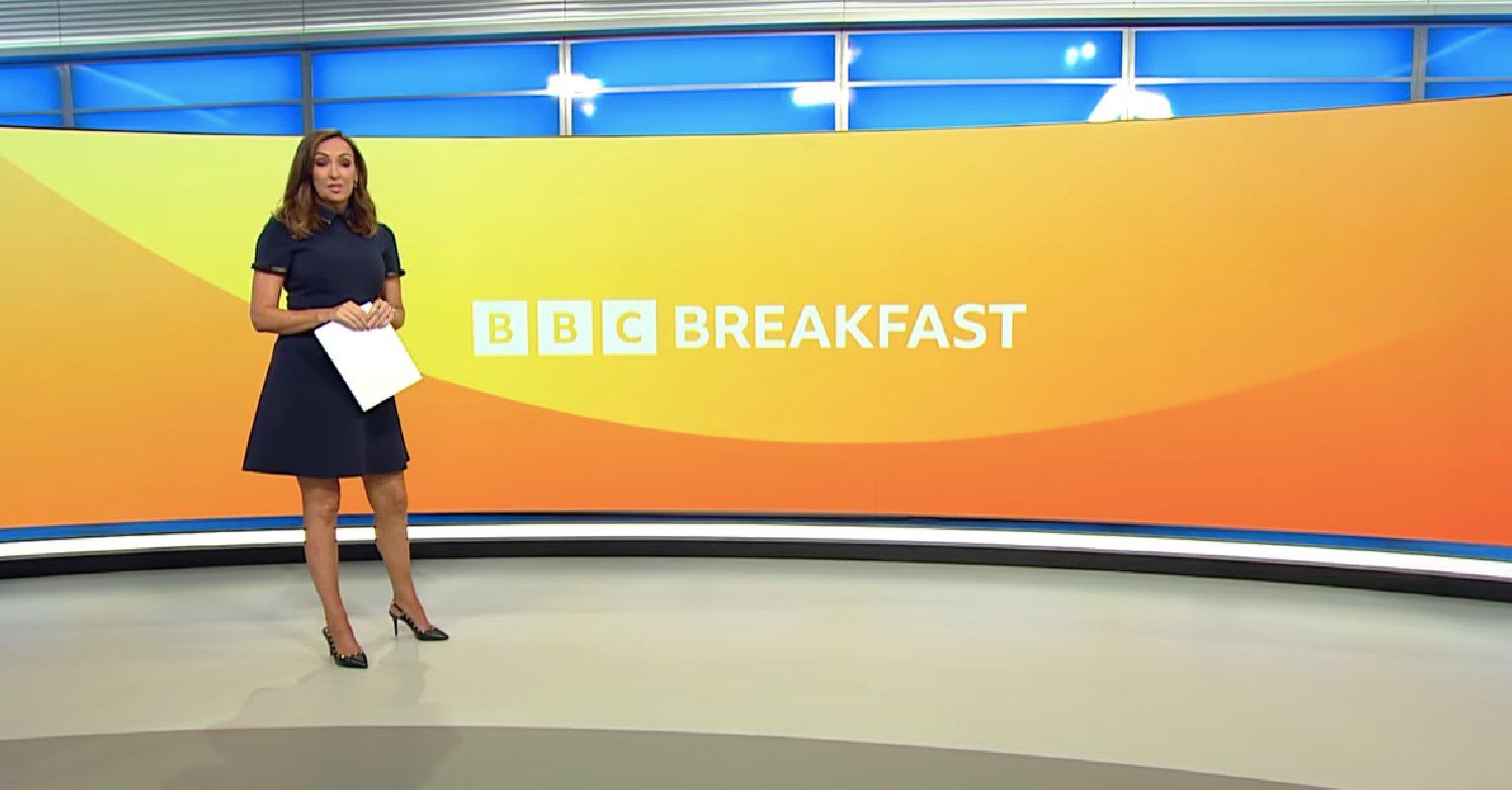 Sally on BBC Breakfast