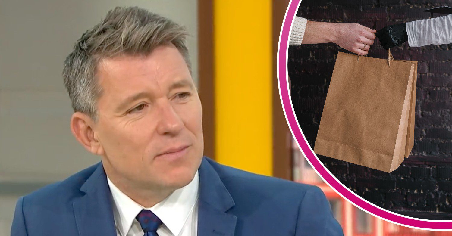 Ben Shephard looks unconvinced on GMB today