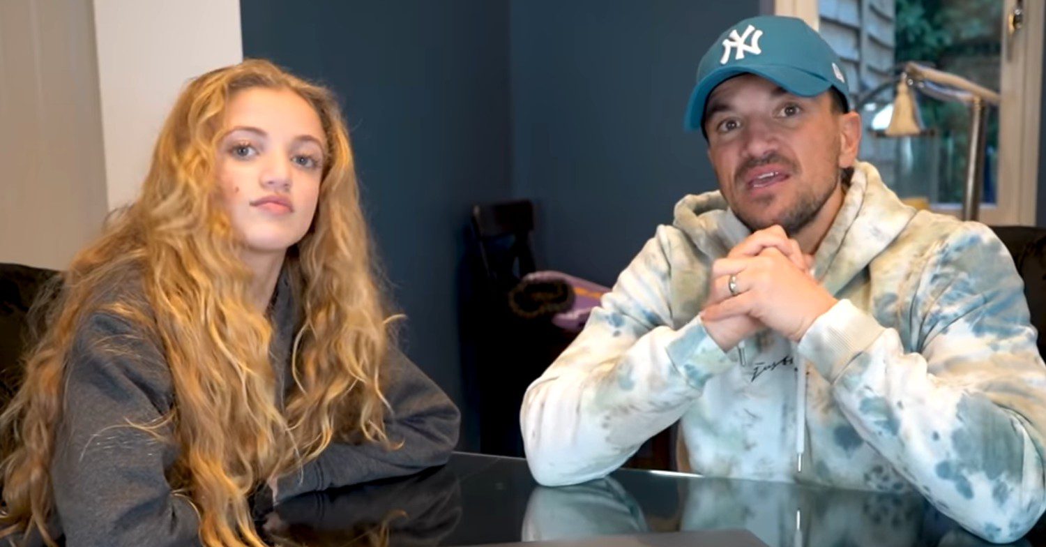 Peter and Princess Andre sitting together