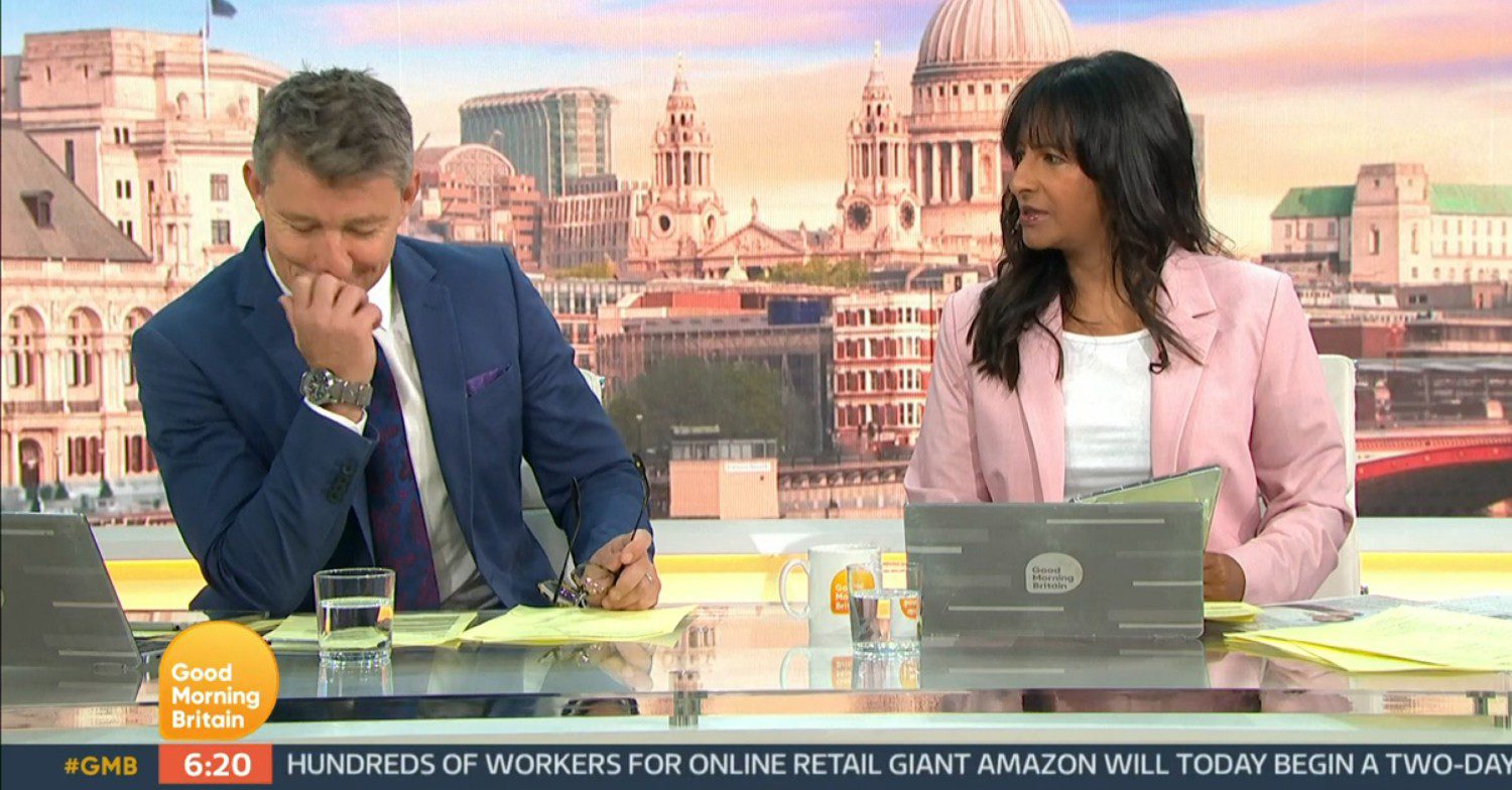 Ben Shephard and Ranvir Singh on GMB 