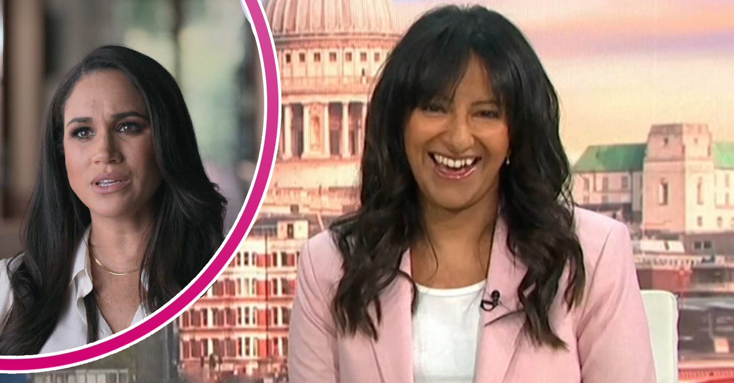 Meghan Markle / Ranvir Singh on Good Morning Britain