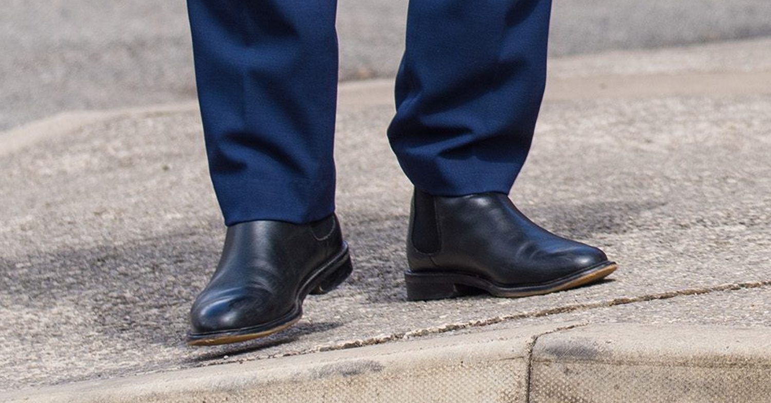 Coronation Street's Adam's shoes