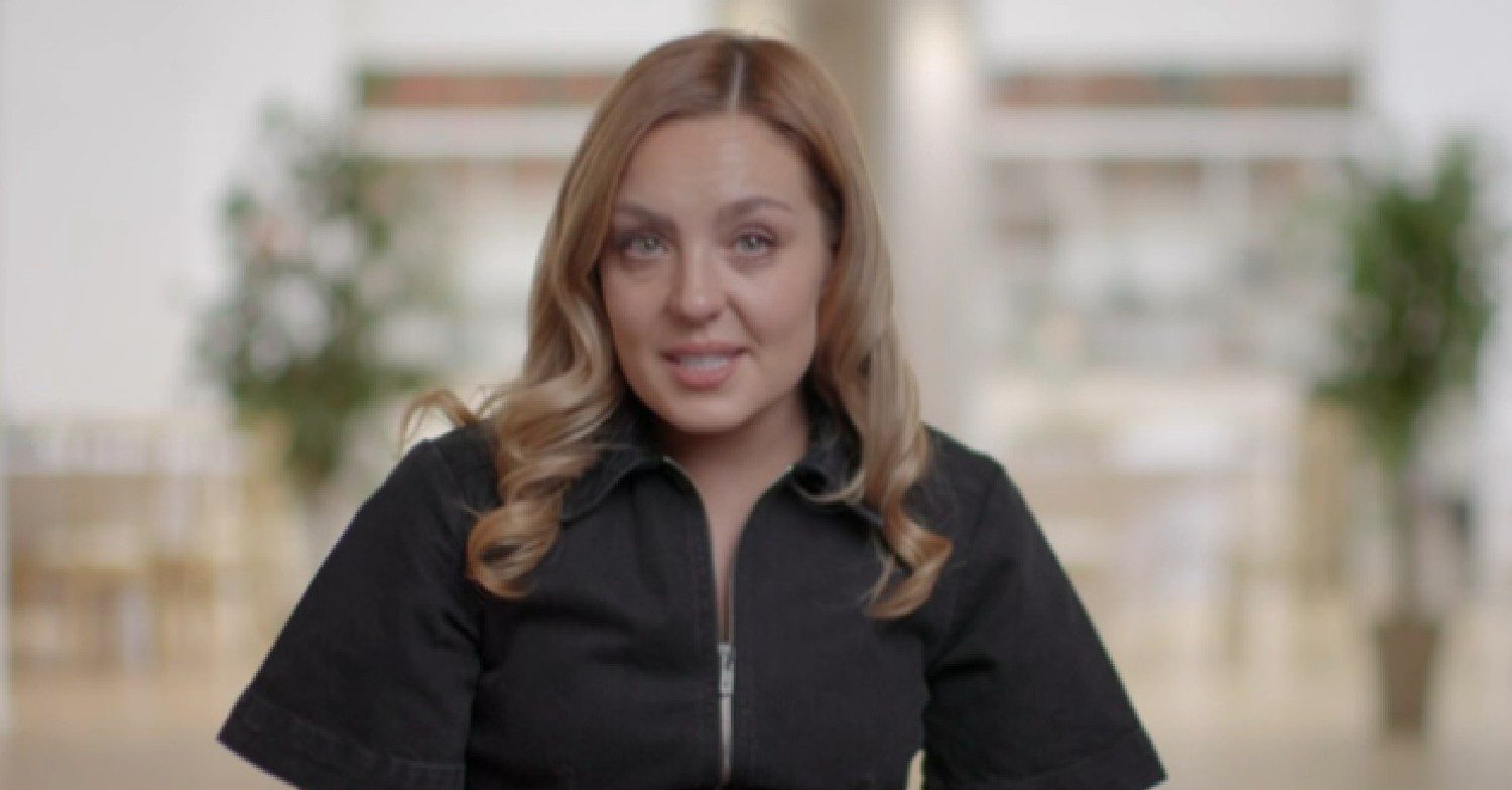 Amy Dowden during BBC documentary