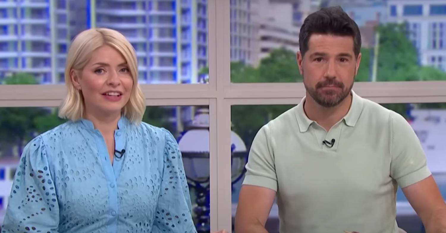 Holly Willoughby co-hosts alongside Craig Doyle