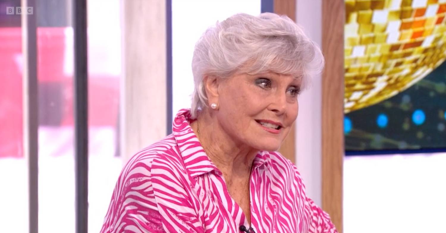 Angela Rippon speaks on The One Show