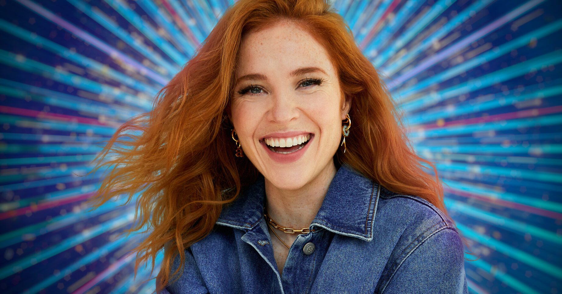 Angela Scanlon in Strictly 2023 promo photo