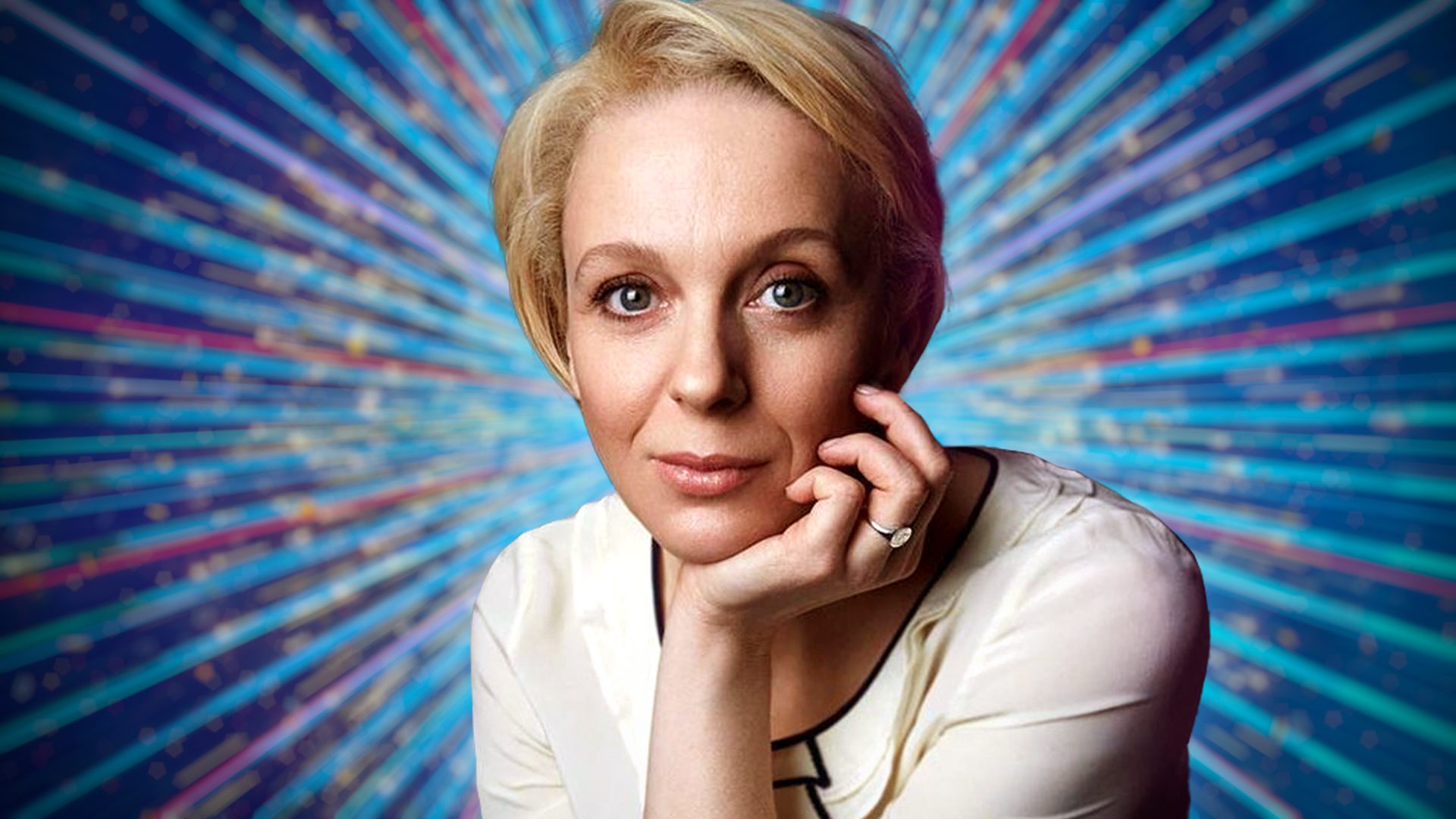 Amanda Abbington in Strictly promo pic for 2023