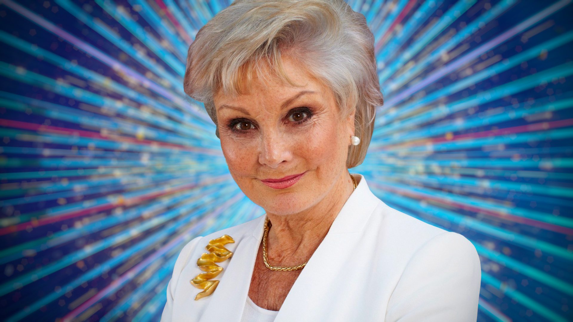 Angela Rippon in Strictly 2023 promo photo