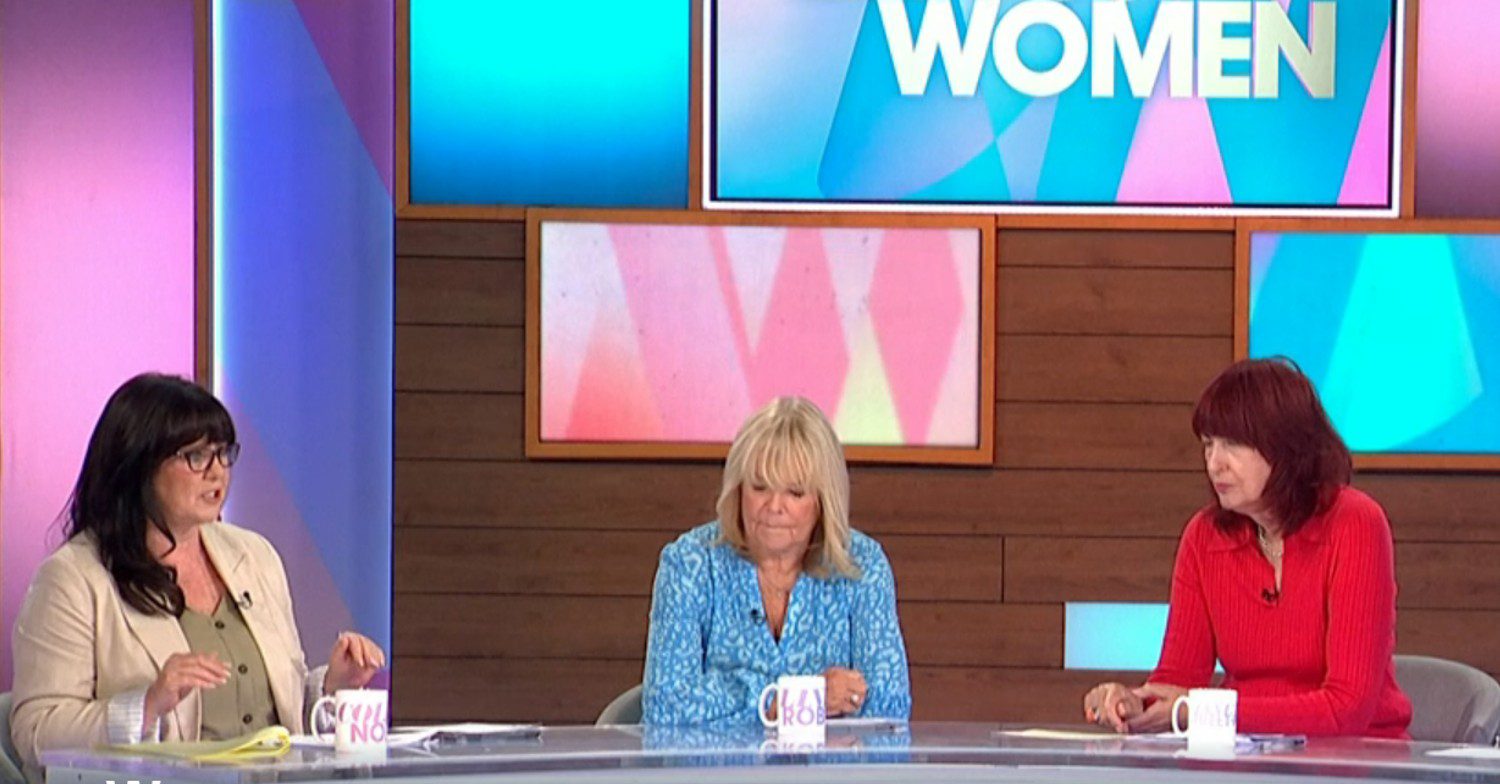 Coleen Nolan, Janet Street-Porter and Linda Robson on Loose Women