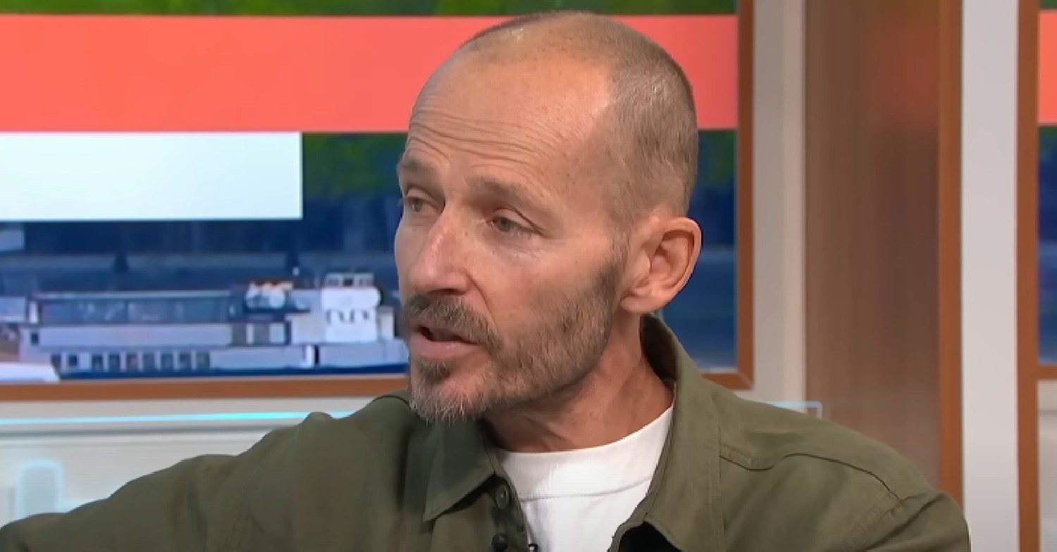 Jonnie Irwin speaking on GMB