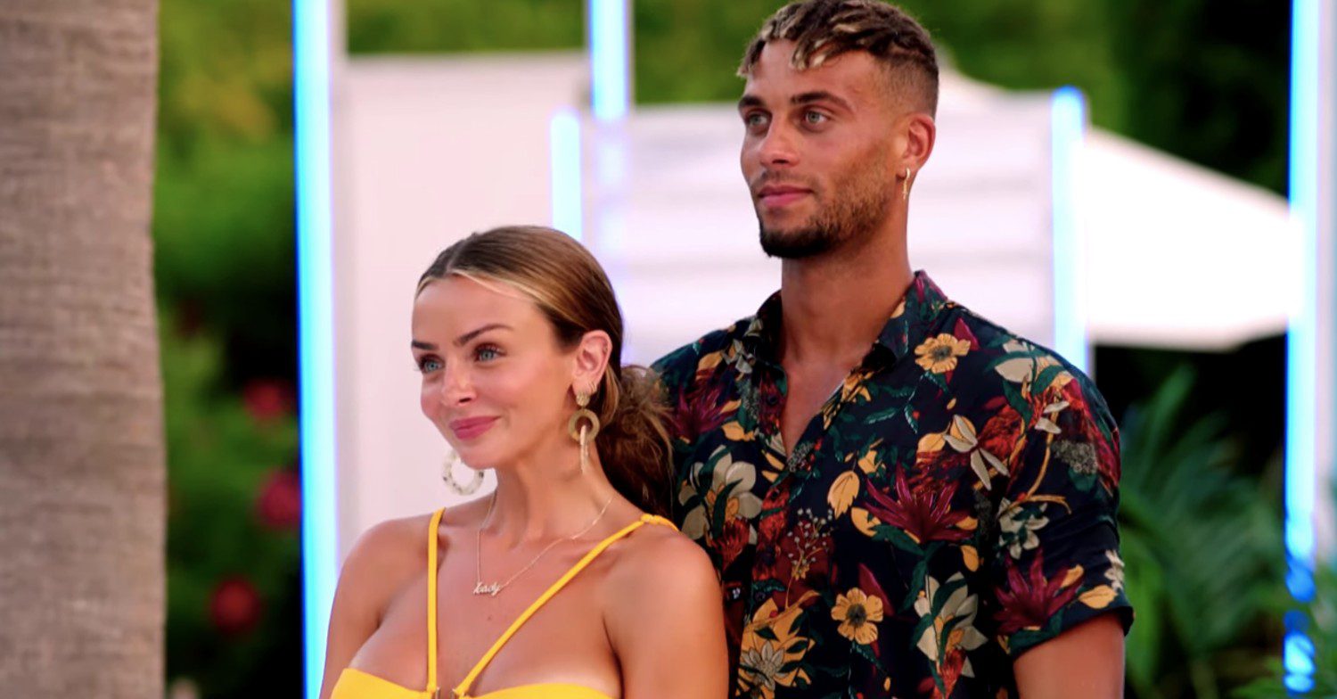 Celebs Kady and Ouzy on Love Island 2023