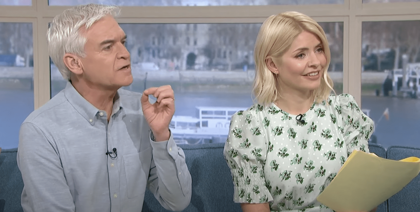 Holly Willoughby and Phillip Schofield on This Morning