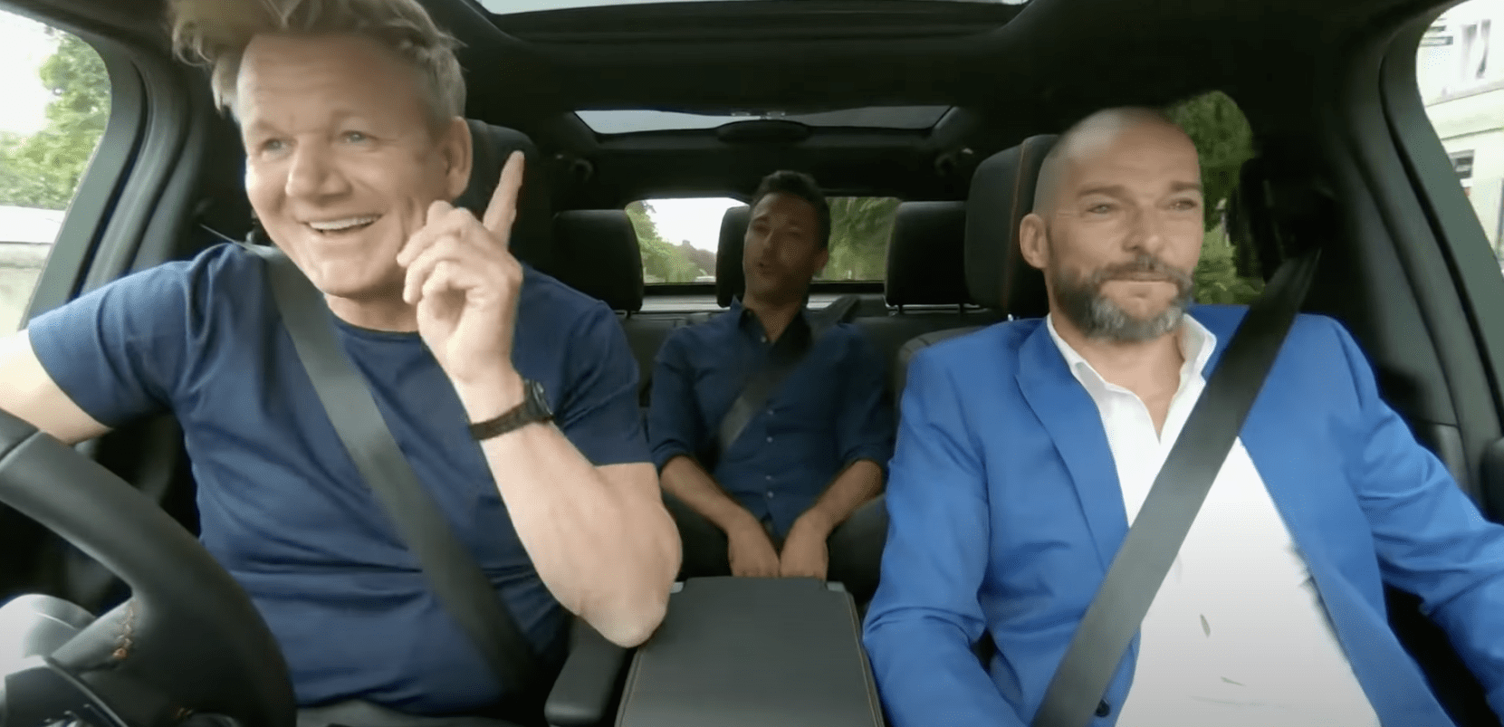 Gordon Ramsay, Gino D'Acampo and Fred Sirieix