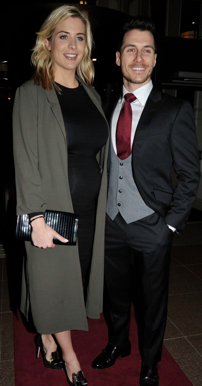 Gemma Atkinson and Gorka Marquez at Childline Ball