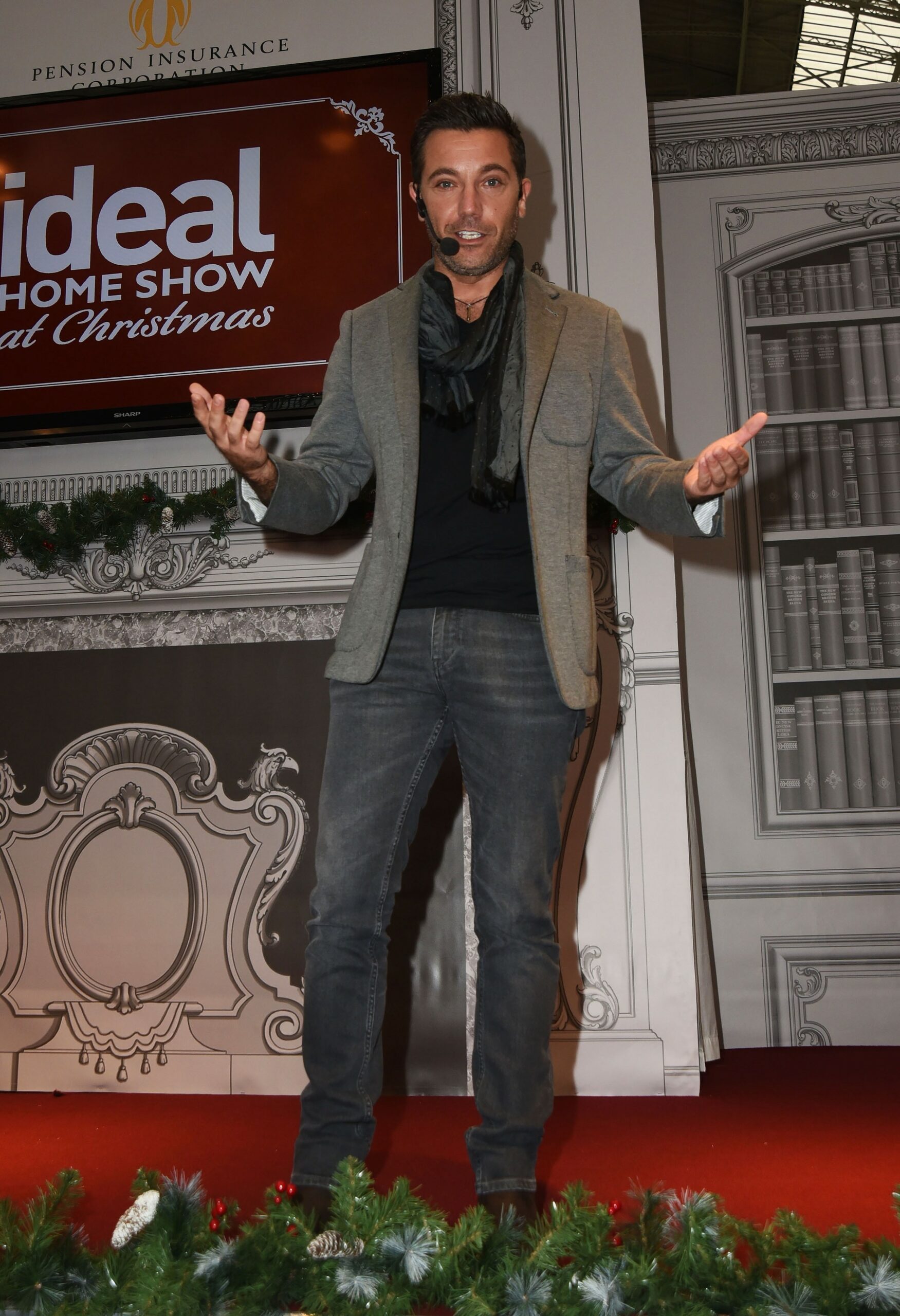 Gino D'Acampo speaking at event