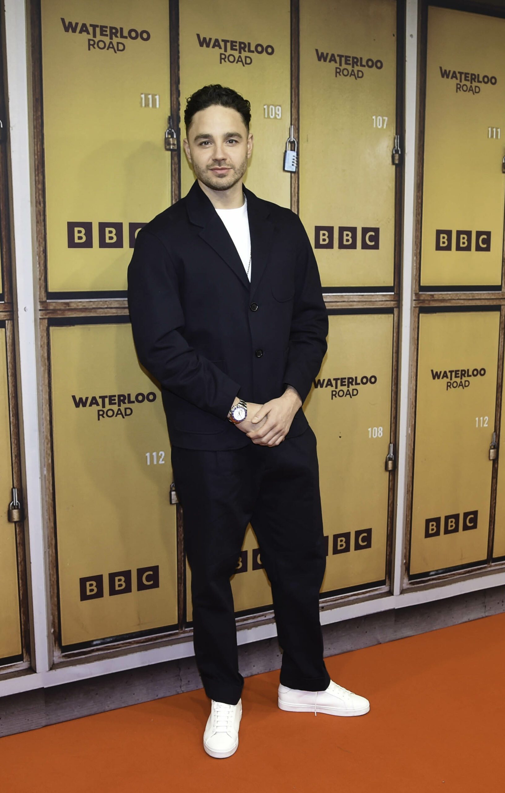Adam Thomas at a premiere 