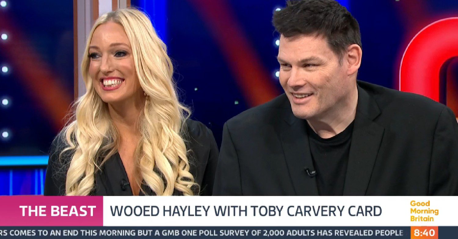 The Chase star Mark Labbett and his girlfriend on GMB