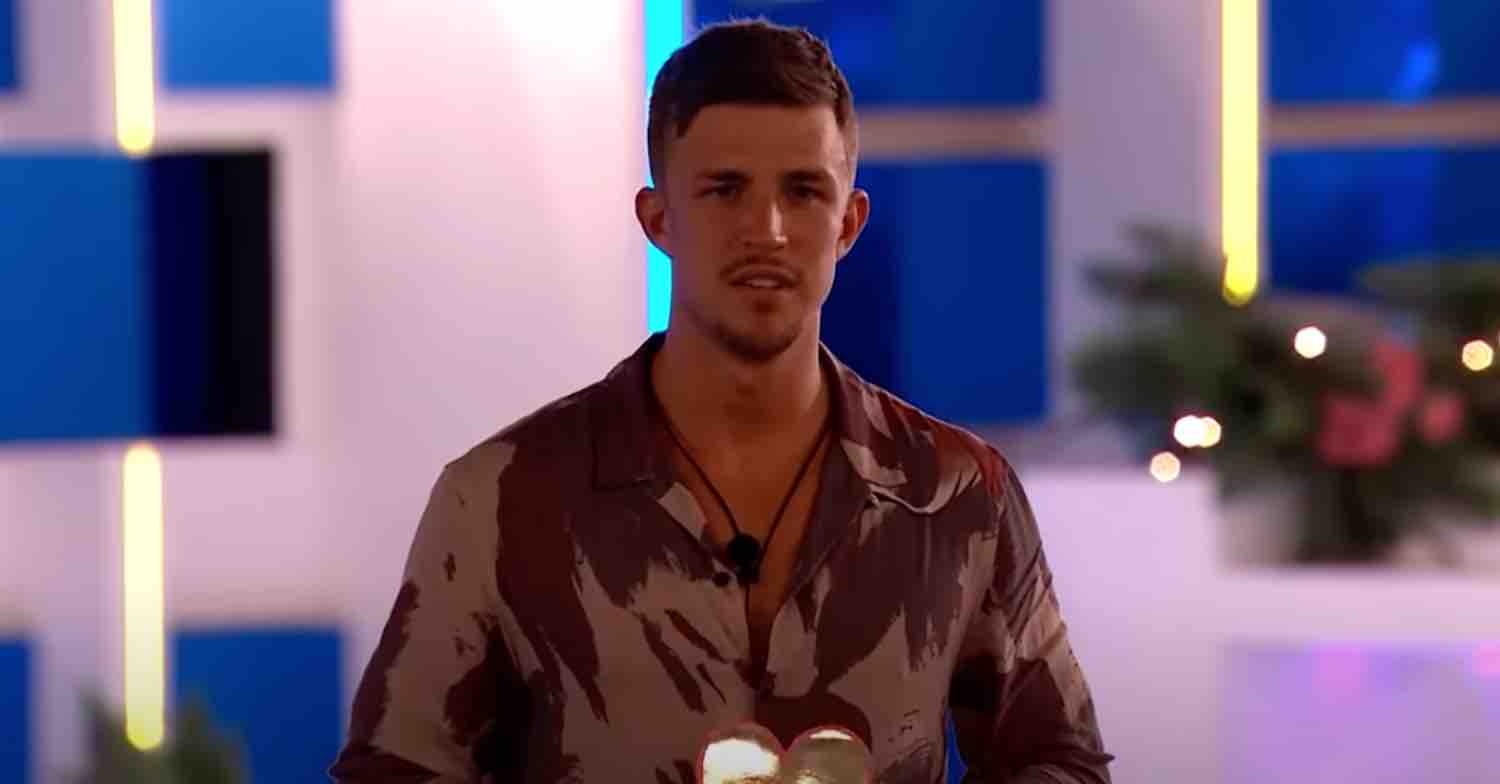 Mitch Taylor on Love Island 